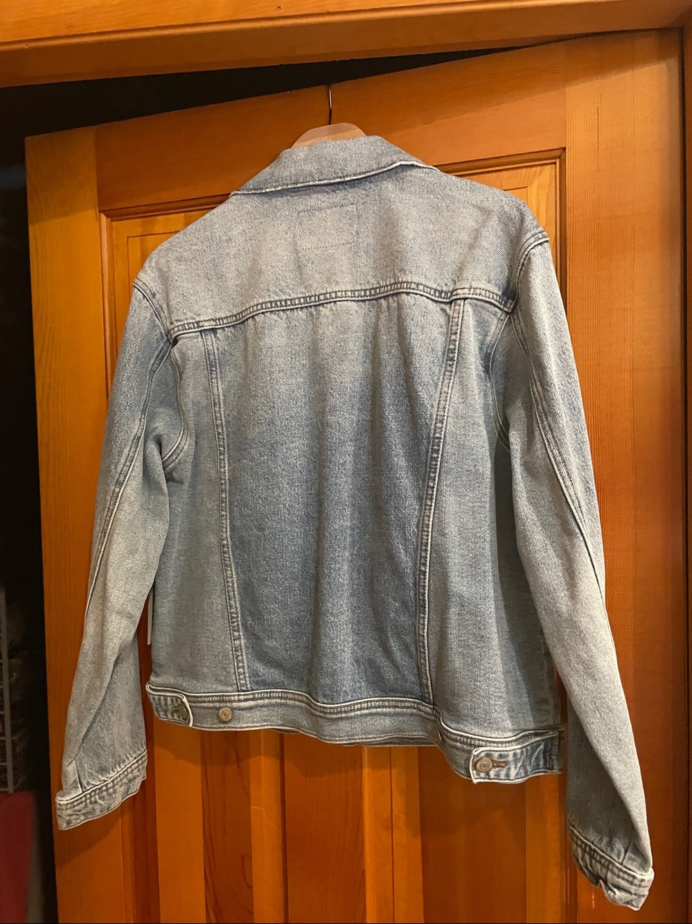 NWT Judy Blue Denim Jacket Faded Light Wash - Picture 8 of 8
